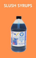 Slush Syrup Concentrate Variety Pack – Choose 4 Half Gallons – 4:1 Mix Ratio – Pure Cane Sugar