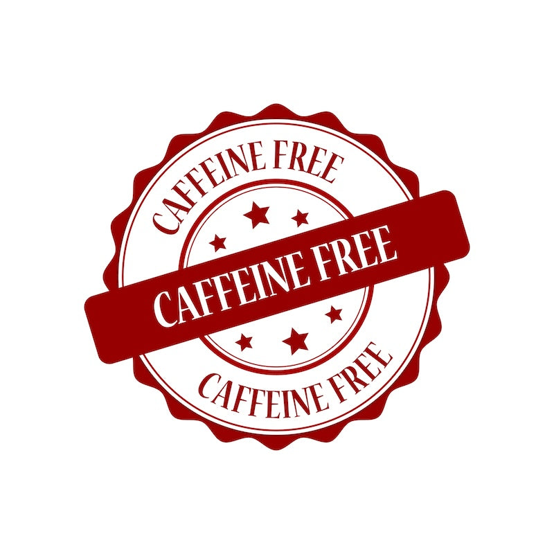 Caffeine free logo.