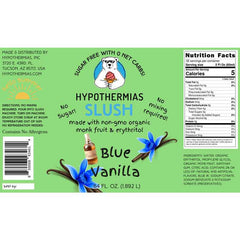 Hypothermias SUGAR FREE Slush | Monk Fruit | Blue Vanilla (Half Gallon)