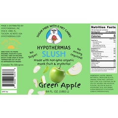 Hypothermias SUGAR FREE Slush | Monk Fruit | Green Apple (Half Gallon)