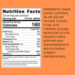Lemon Slush Syrup Concentrate – Natural Flavor & Color – Pure Cane Sugar