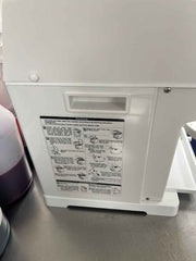 Side view of the used Hatsuyuki HC-8EDC cube ice shaver.