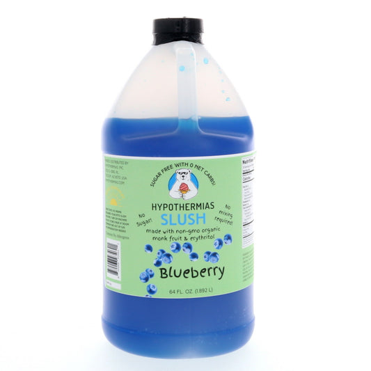Hypothermias SUGAR FREE Slush | Monk Fruit | Blueberry (Half Gallon)