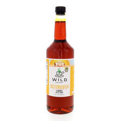 Wild Desert Butterscotch Coffee Syrup 32 Fl Oz Made with Pure Cane Sugar.