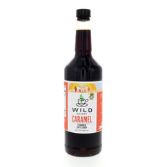 Wild Desert 100% Pure Cane Sugar Coffee Syrup Caramel flavor.