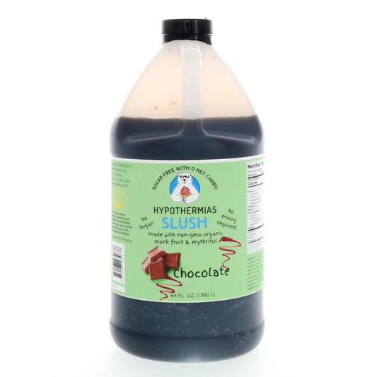 Hypothermias SUGAR FREE Slush | Monk Fruit | Chocolate (Half Gallon)
