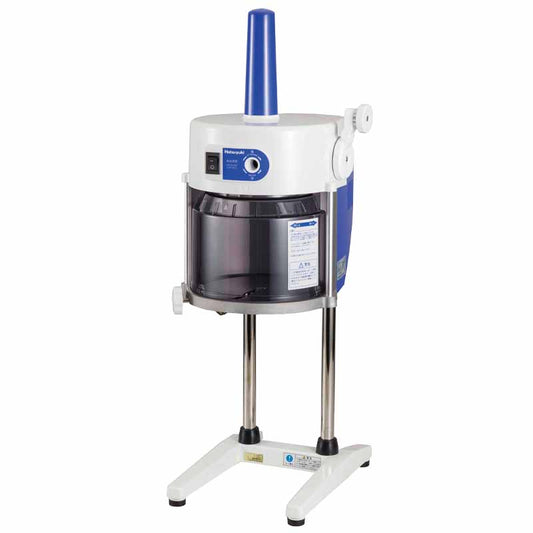 Commerical shaved ice machine Hatsuyuki HB-600A that uses block ice.