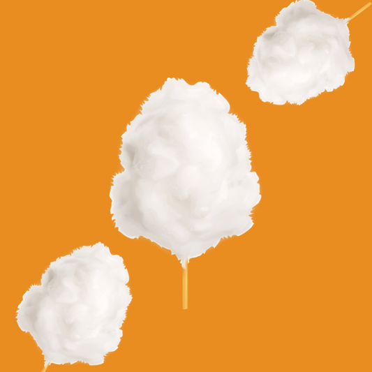 Wild Desert Dye-FREE Cotton Candy Coffee Syrup with non-GMO pure cane sugar, sweet cotton candy flavor