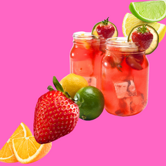 Fruit Punch Sugar Free Dye-FREE Slush Syrup by Hypothermias