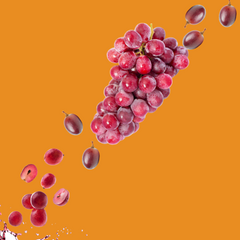 Wild Desert Dye-FREE Grape Coffee Syrup with non-GMO pure cane sugar, classic grape flavor, clear pour