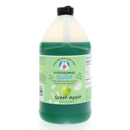 Hypothermias SUGAR FREE Slush | Monk Fruit | Green Apple (Half Gallon)