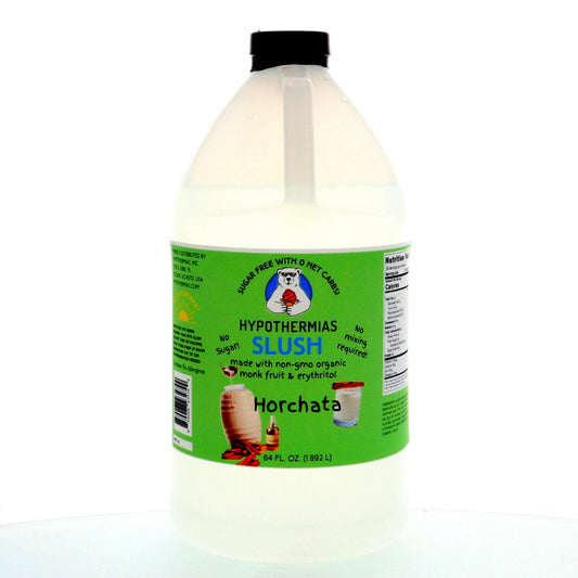 Hypothermias SUGAR FREE Slush | Monk Fruit | Horchata (Half Gallon)