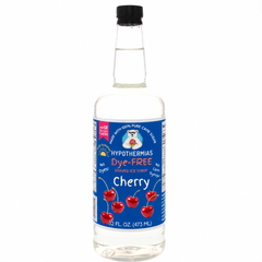 Cherry - Dye-FREE Ready-to-Use Snow Cone & Shaved Ice Syrup - 100% Pure Cane Sugar