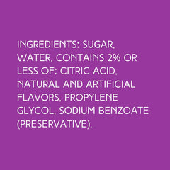 Cherry - Dye-FREE Slush Syrup Concentrate – Half Gallon (64 Fl oz)