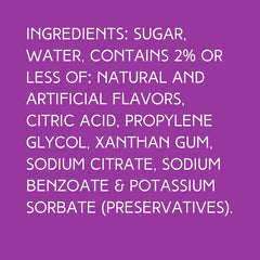Banana - Dye-FREE Slush Syrup Concentrate – Half Gallon (64 Fl oz)