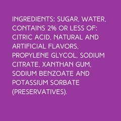 Tiger's Blood - Dye-FREE Slush Syrup Concentrate – Half Gallon (64 Fl oz)