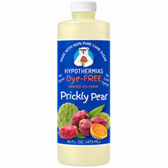 Hypothermias Prickly Pear Dye-Free Shaved Ice and Snow Cone Syrup - 16 oz