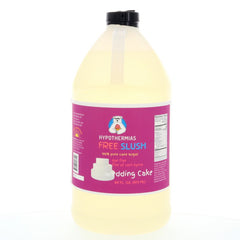 Wedding Cake | Hypothermias Dye-FREE Slush Syrup | Half Gallon (64 fl. oz)