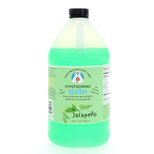 Hypothermias SUGAR FREE Slush | Monk Fruit | Jalapeño (Half Gallon)