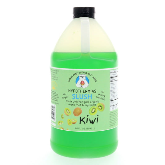 Hypothermias SUGAR FREE Slush | Monk Fruit | Kiwi (Half Gallon)