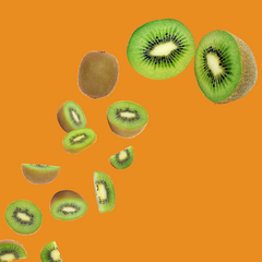 Kiwi Wild Desert Dye-FREE Coffee Syrup with non-GMO pure cane sugar, bright sweet flavor