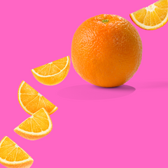 Orange Sugar Free Dye-FREE Slush Syrup by Hypothermias