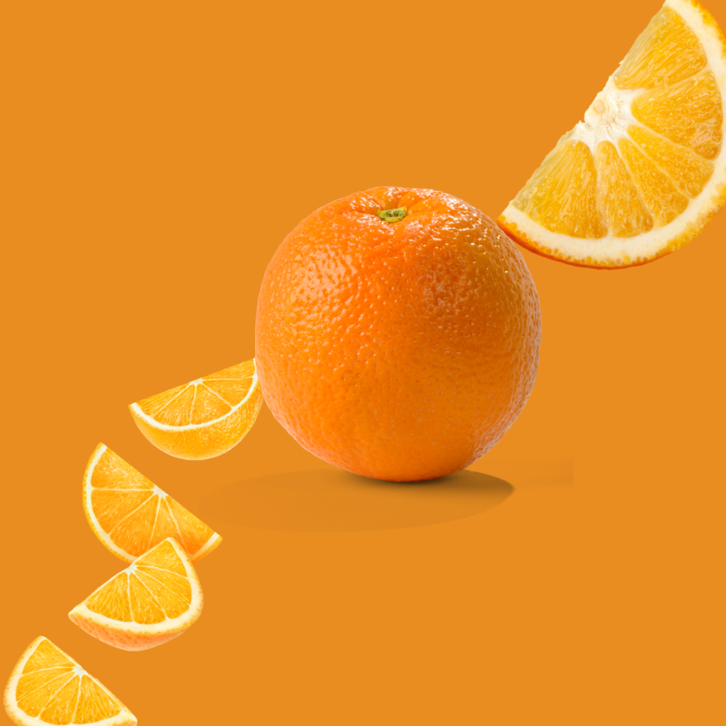 Wild Desert Dye-FREE Orange Coffee Syrup with non-GMO pure cane sugar, citrus soda flavor