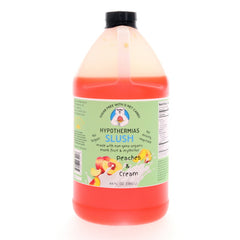 Hypothermias SUGAR FREE Slush | Monk Fruit | Peaches and Cream (Half Gallon)
