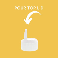 Pour top lid.