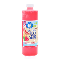 Hypothermias prickly pear pure cane sugar snow cone or shaved ice syrup 16 Fl Oz.