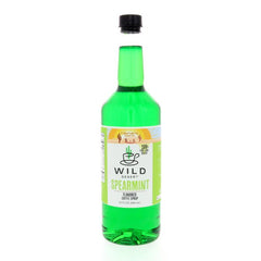 Wild Desert Spearmint 100% pure cane sugar coffee syrup in 32 Fl Oz bottle.
