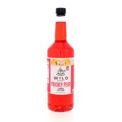 32 Fl Oz. bottle of Wild Desert Prickly Pear Coffee Syrup, made with 100% pure cane sugar – unique prickly pear syrup for coffee, cocktails, and desserts.