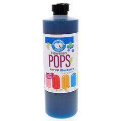 Blueberry Hawaiian Pop Ready to Use Syrup - Hypothermias.com