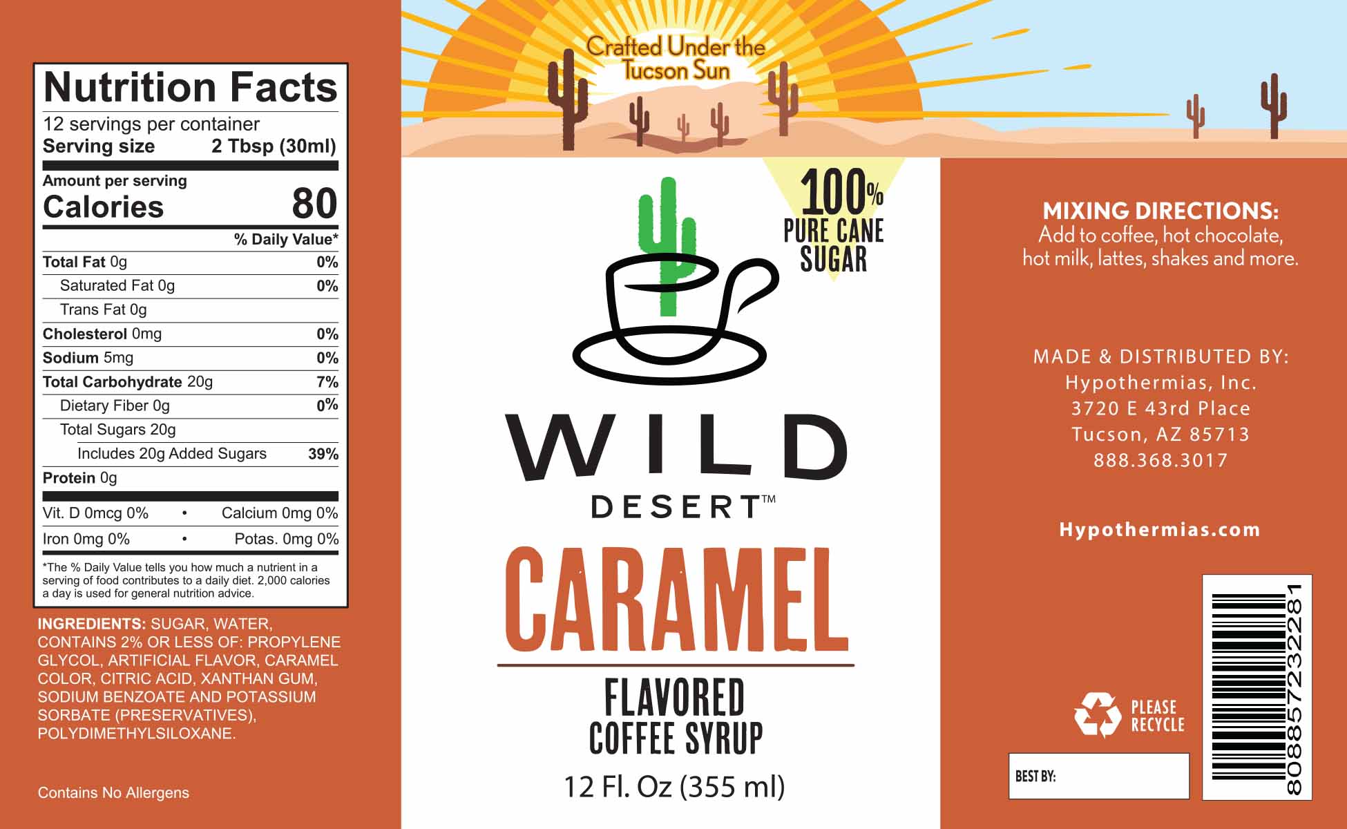 Caramel Coffee Syrup - Hypothermias.com