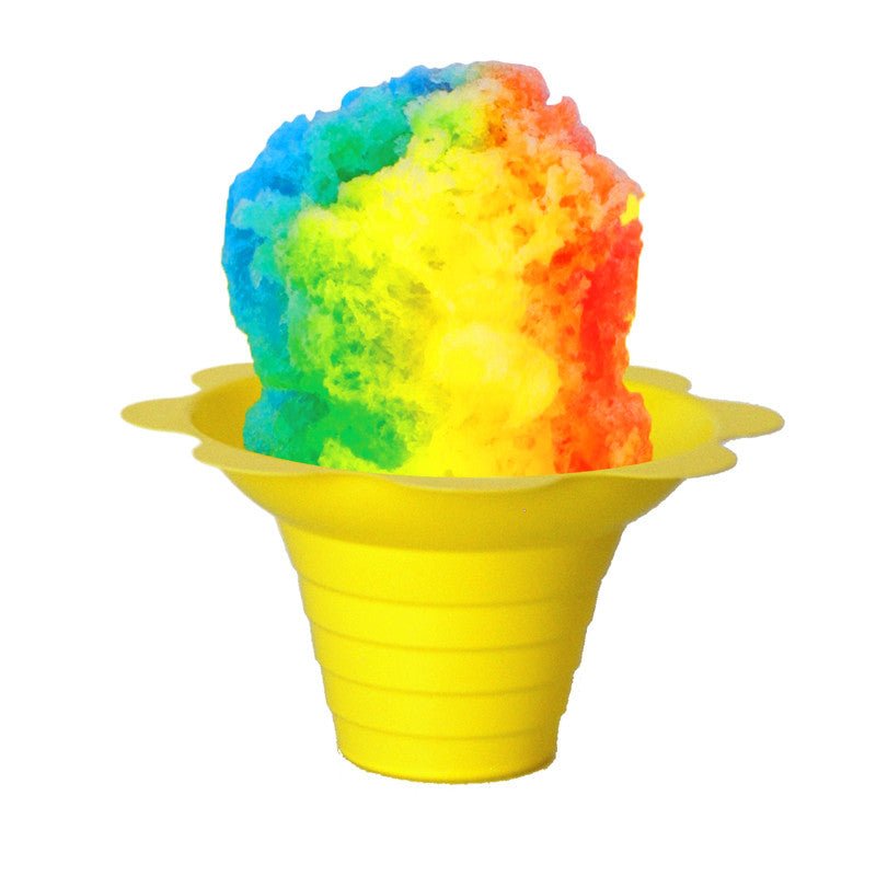 Case of 1000 Shaved Ice Cups (4 ounce, Single Color) - Hypothermias.com