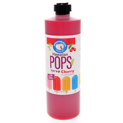 Cherry Hawaiian Pop Ready to Use Syrup - Hypothermias.com