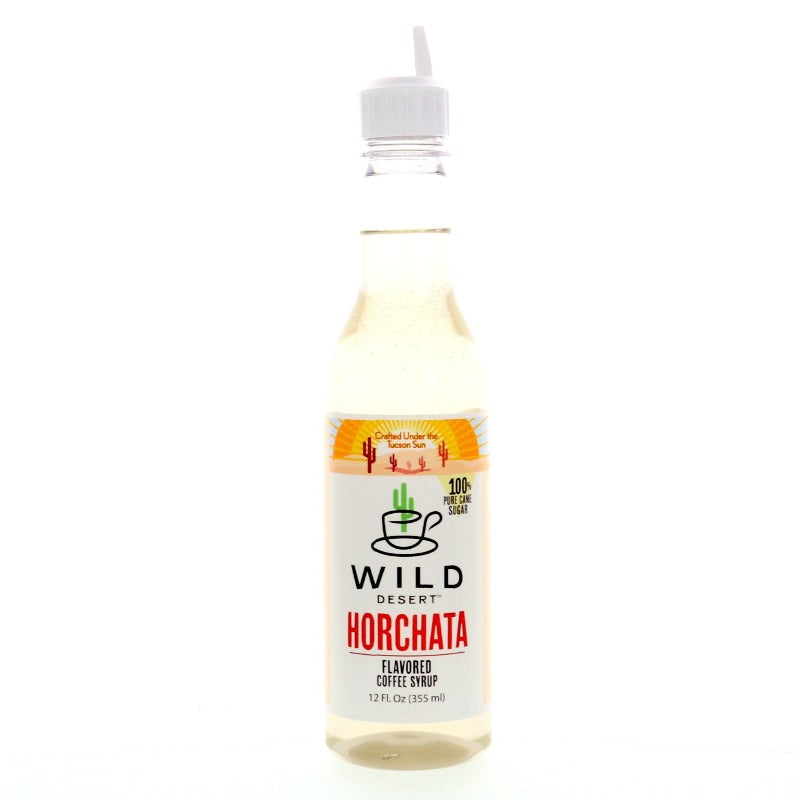 Wild Desert 100% pure cane sugar horchata coffee syrup.