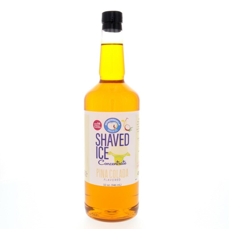 Hypothermias pina colada shaved ice or snow cone syrup 32 Fl Oz.