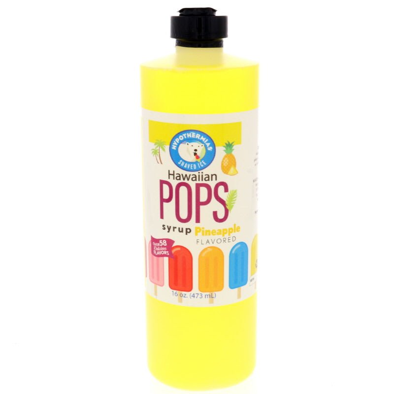 Pineapple Hawaiian Pop Ready to Use Syrup - Hypothermias.com