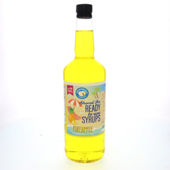 Hypothermias pineapple pure cane sugar snow cone or shaved ice syrup 32 Fl Oz.