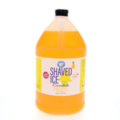 Hypothermias pineapple shaved ice or snow cone flavor syrup concentrate 128 Fl Oz.