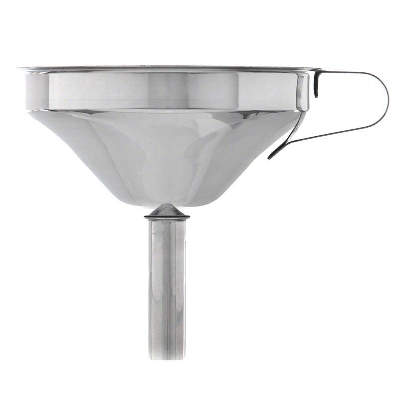 Stainless Steel Funnel with Removable Strainer - Hypothermias.com