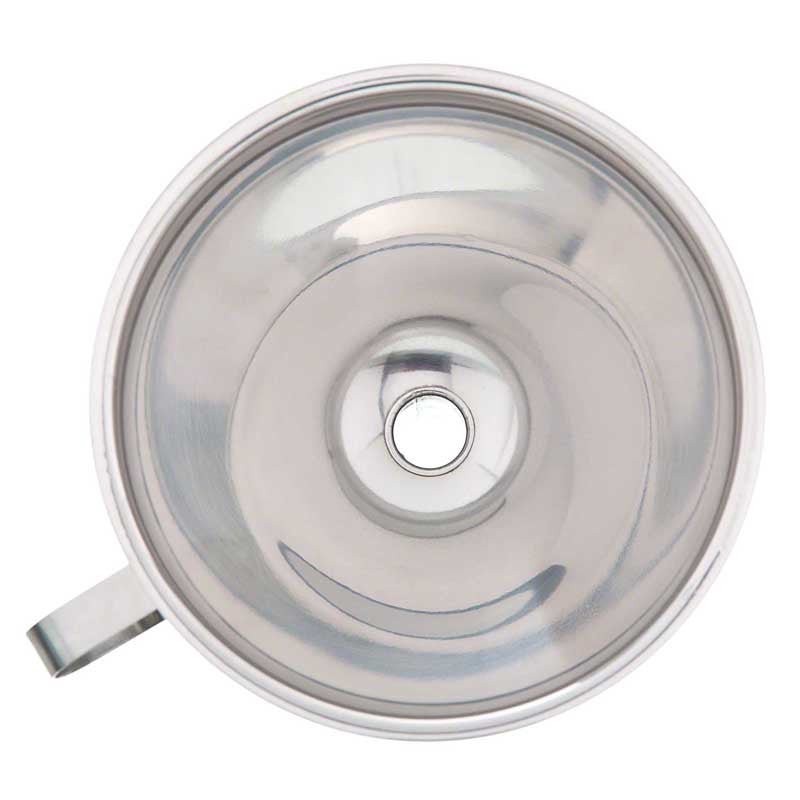 Stainless Steel Funnel with Removable Strainer - Hypothermias.com