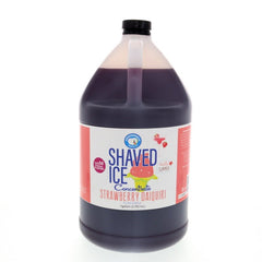 Hypothermias strawberry daiquiri shaved ice or snow cone flavor concentrate 128 Fl Oz.