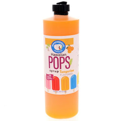 Tangerine Hawaiian Pop Ready to Use Syrup - Hypothermias.com