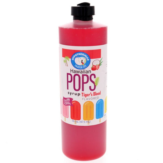 Tiger's Blood Hawaiian Pop Ready to Use Syrup - Hypothermias.com