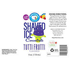Tutti Frutti Flavor Concentrate - Hypothermias.com