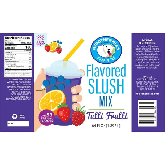 Tutti Frutti Slush Concentrate - Hypothermias.com