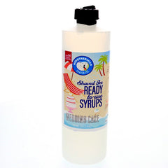Hypothermias wedding cake pure cane sugar snow cone or shaved ice syrup 16 Fl Oz.