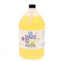 Hypothermias wedding cake shaved ice or snow cone flavor syrup concentrate 128 Fl Oz.